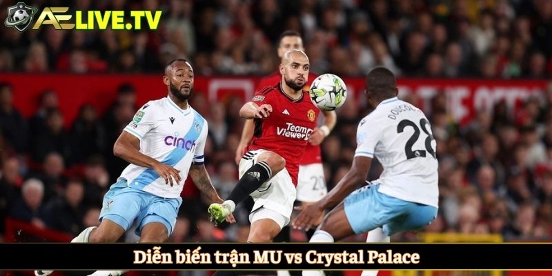 Diễn biến trận MU vs Crystal Palace