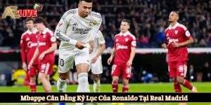 Mbappe cân bằng kỷ lục của Ronaldo
