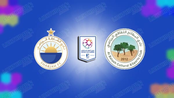 United Arab Emirates Adnoc Pro-League: Al-Sharjah vs Al Bataeh