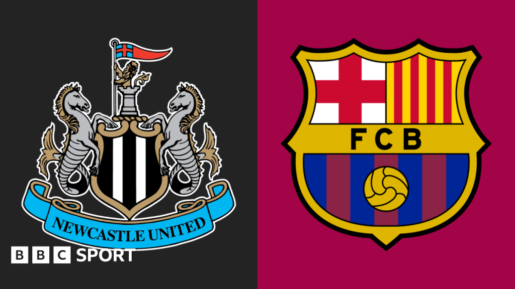 Champions League: Newcastle United vs FC Barcelona