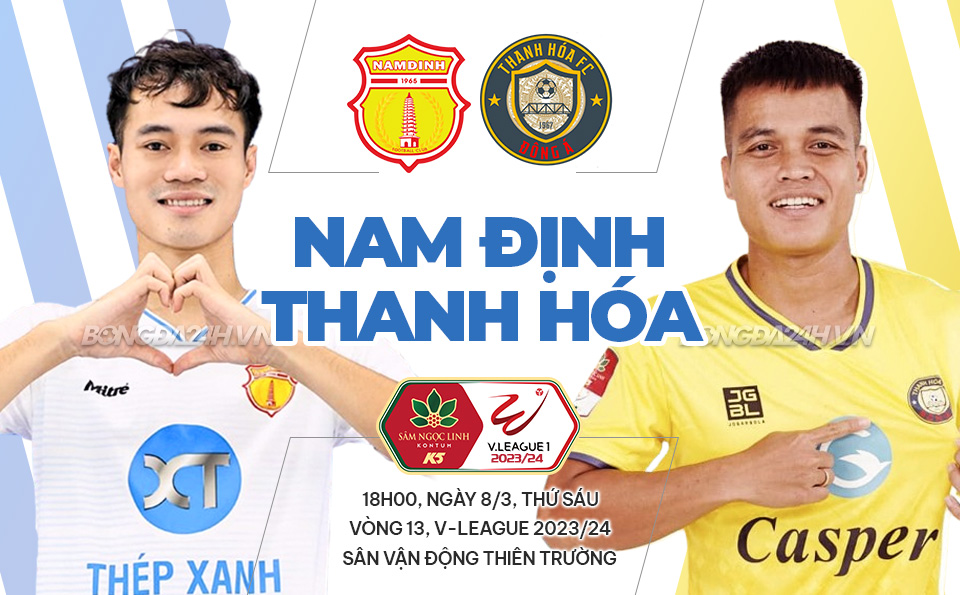 Vietnam National Champion League: Thep Xanh Nam Dinh FC vs CLB Thanh Hoa
