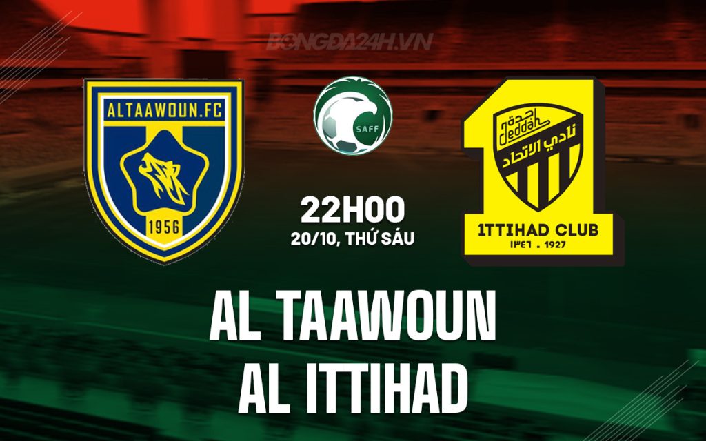 Saudi Professional League: Al Taawon vs Al Ittihad