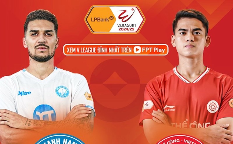 Vietnam National Champion League: The Cong Viettel vs Nam Định