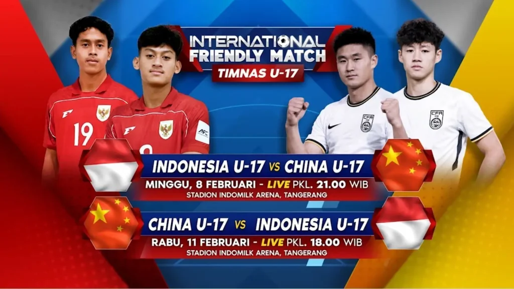 AFC U17 Asian Cup: Indonesia U17 vs China U17