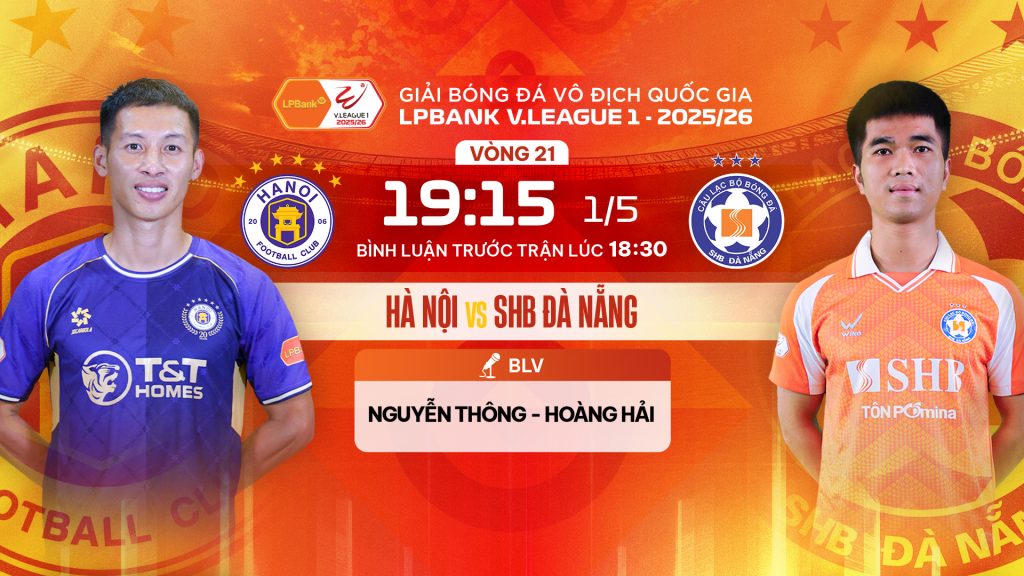 Vietnam National Champion League: Hanoi FC vs SHB Da Nang