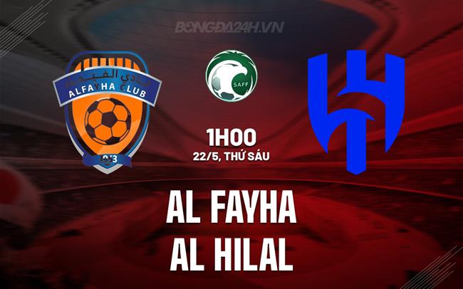 Saudi Professional League: Al Fayha vs Al Hilal