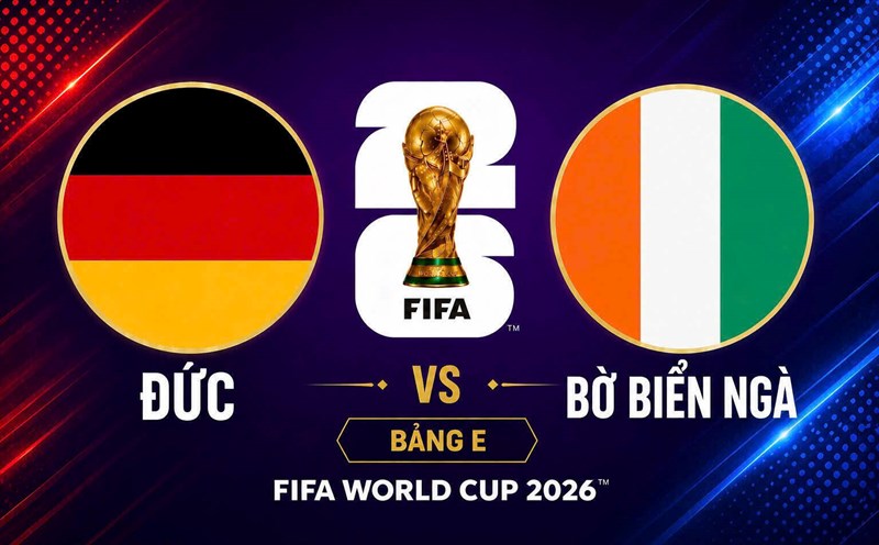 FIFA WC 2026: Đức vs Cote d'Ivoire
