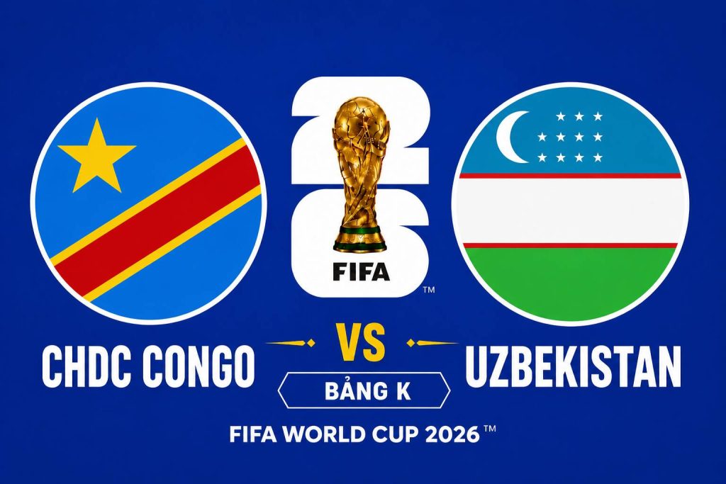 FIFA WC 2026: Democratic Republic of the Congo vs Uzbekistan