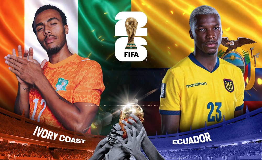 FIFA WC 2026: Cote d'Ivoire vs ECU