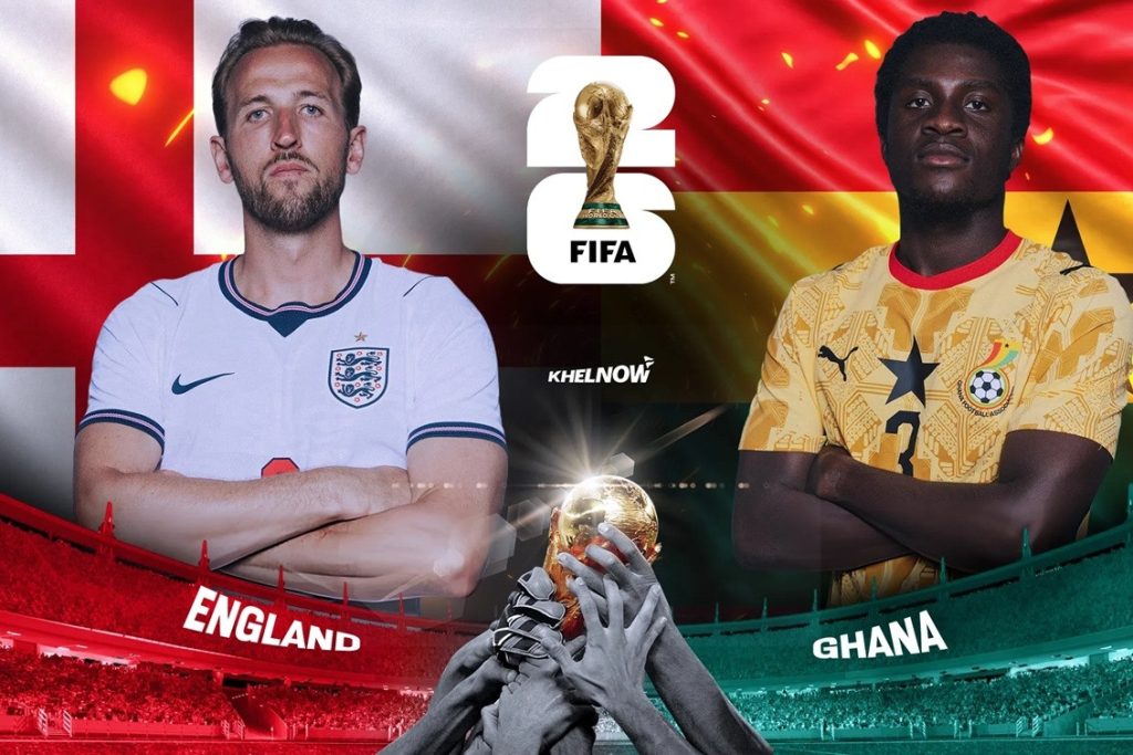 FIFA WC 2026: England vs Ghana