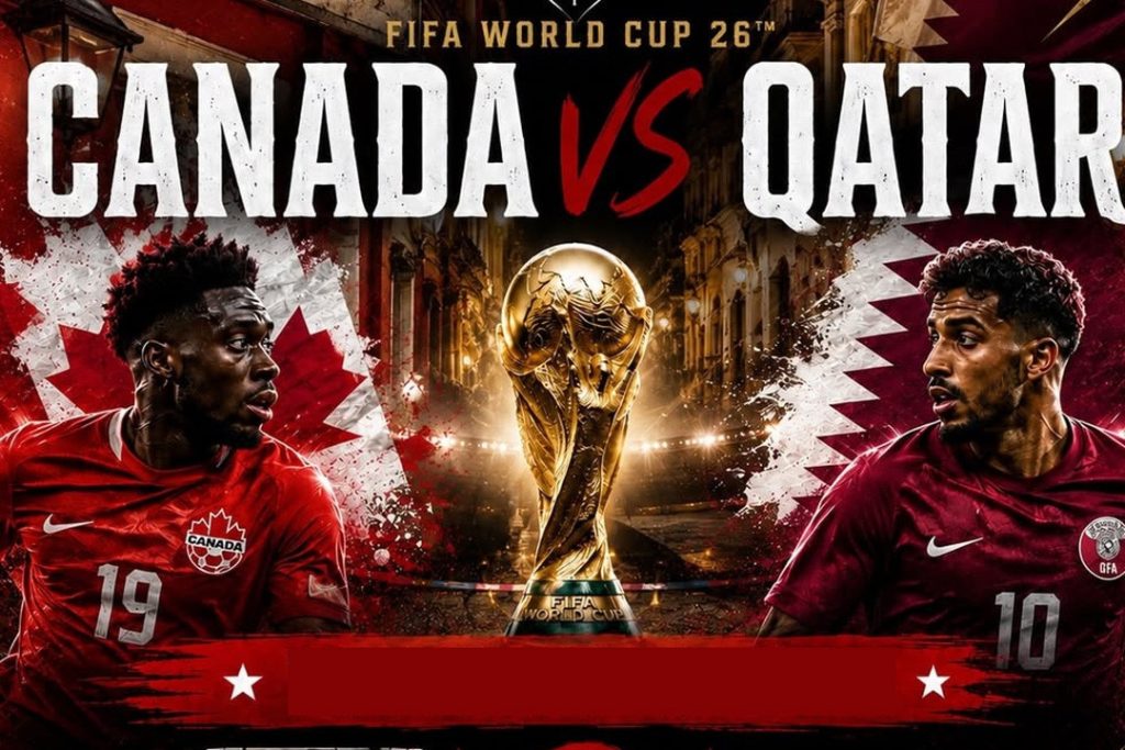FIFA WC 2026: Canada vs Qatar