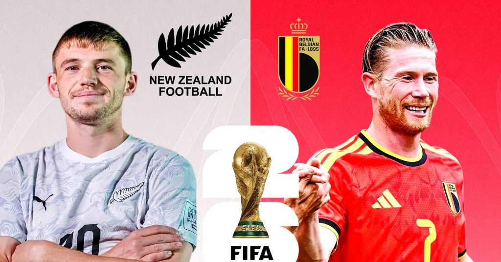 FIFA WC 2026: NZL vs Bỉ