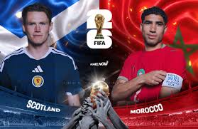 FIFA WC 2026: Scotland vs Morocco