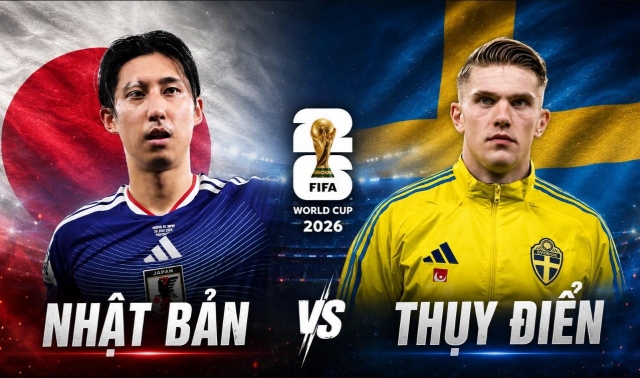 FIFA WC 2026: Nhật Bản vs Sweden