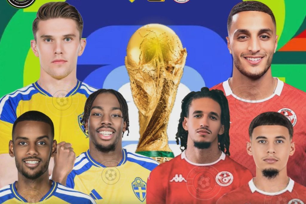 FIFA WC 2026: Sweden vs Tunisia