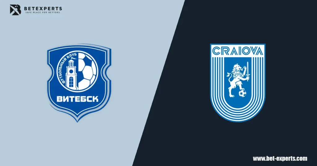 Champions League: ML Vitebsk vs CS Universitatea Craiova