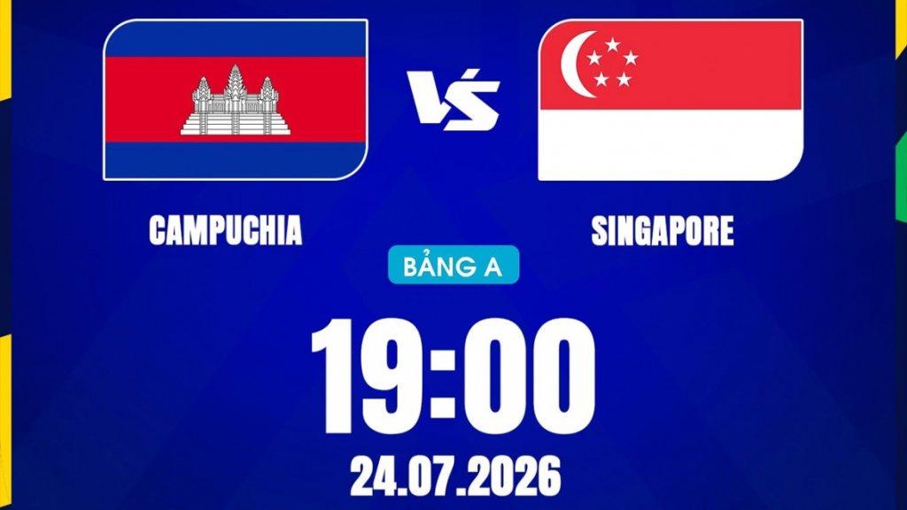 ASEAN Championship: Cambodia vs Singapore
