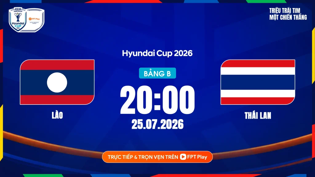 ASEAN Championship: Laos vs Thailand