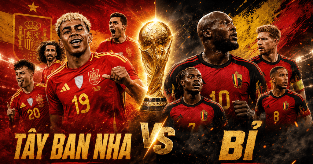 FIFA WC 2026: Spain vs Belgium